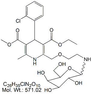 Amlodipine Galactose Adduct